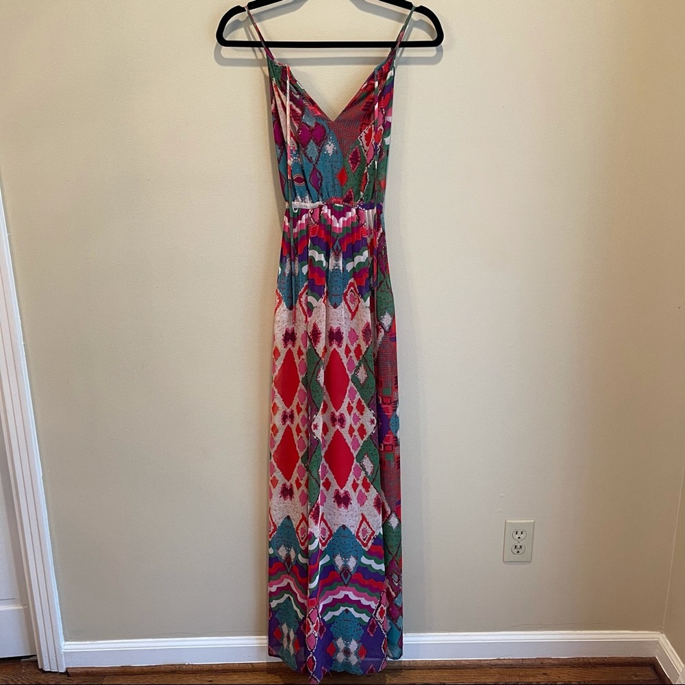 Anthropologie Colorful Maxi Dress